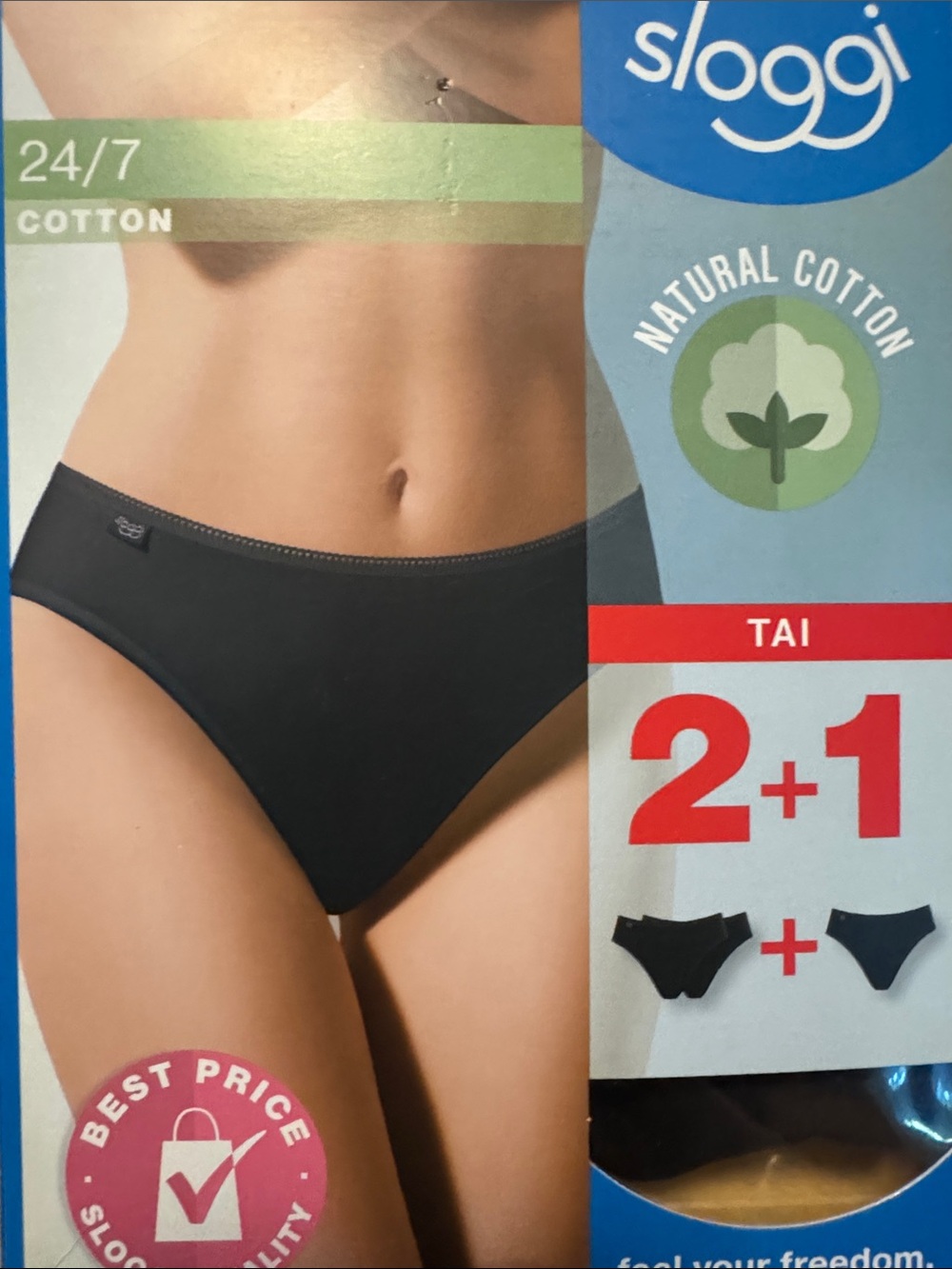 Sloggi cotton briefs BNIB - 2 pack-S